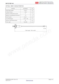 NX7337BF-AA-AZ Datasheet Pagina 3