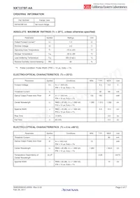 NX7337BF-AA-AZ Datasheet Page 4