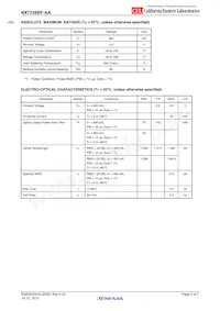 NX7338BF-AA-AZ 데이터 시트 페이지 4