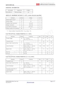 NX7537BF-AA-AZ Datasheet Page 4