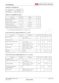 NX7539BB-AA-AZ Datasheet Page 3