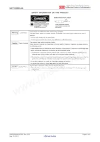 NX7539BB-AA-AZ Datasheet Pagina 6