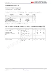 NX8602BF-AA-AZ Datasheet Page 3