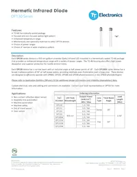 OP131W數據表 封面