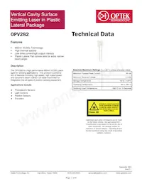 OPV282 Datasheet Copertura