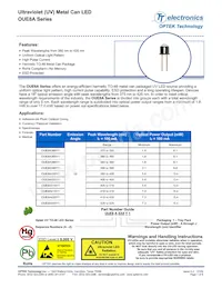 OUE8A425Y1 Datasheet Cover