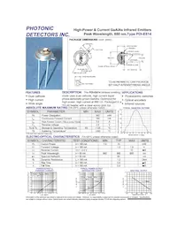 PDI-E814 Datasheet Cover