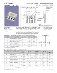 PDI-E839 Datasheet Cover