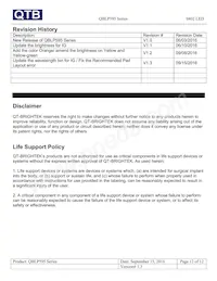 QBLP595-IB Datasheet Page 12