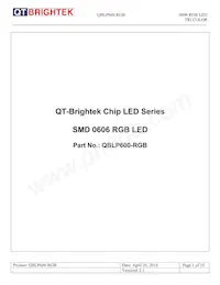 QBLP600-RGB Datenblatt Cover