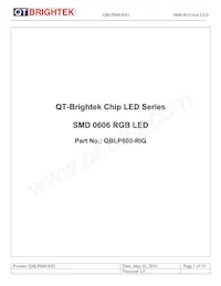 QBLP600-RIG Datasheet Cover