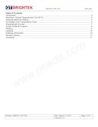 QBLP613-IW-CW Datasheet Page 2