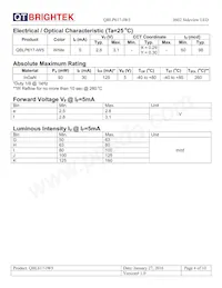 QBLP617-IW5 Datasheet Page 4