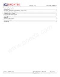 QBLP617-YG Datasheet Page 2