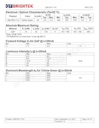 QBLP631-YG Datasheet Page 4