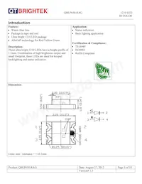 QBLP650-RAG Datasheet Pagina 3