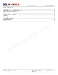 QBLP653-YAG Datasheet Page 2