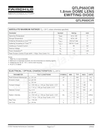 QTLP660CIRTR Datasheet Pagina 2