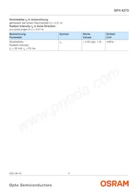 SFH 4273-Z Datenblatt Seite 4