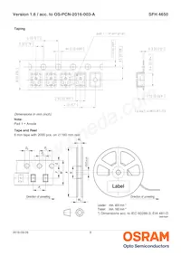 SFH 4650-Z-BF Datasheet Pagina 8