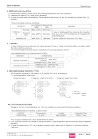 SPR-39MVWF數據表 頁面 5