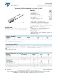 TSUS3400 Datasheet Copertura