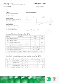 VAOL-3HDE4 Datasheet Cover