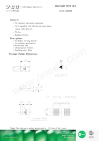 VAOL-S4SB4 Datasheet Cover