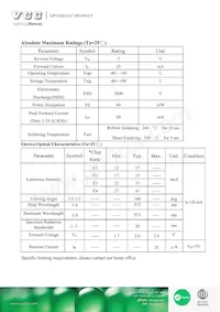VAOL-S8GT4 Datasheet Page 2