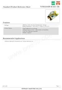 VFHA1104P-4C42C-TR Datasheet Cover