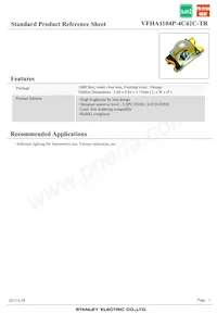 VFHA1104P-4C42C-TR Datasheet Copertura