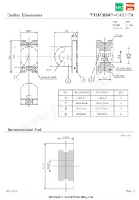 VFHA1104P-4C42C-TR Datasheet Page 2