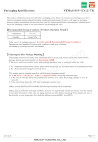 VFHA1104P-4C42C-TR Datasheet Page 11