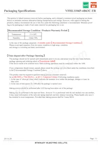 VFHL1104P-4B63C-TR Datasheet Page 11