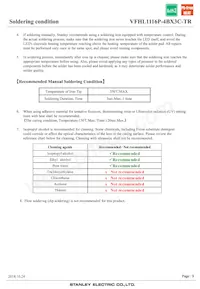 VFHL1116P-4BX3C-TR Datasheet Page 9