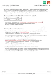 VFHL1116P-4BX3C-TR Datasheet Pagina 11