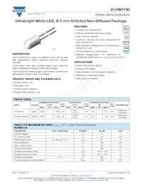 VLHW5100 Datasheet Cover