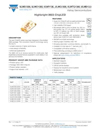 VLMB1310-GS08 Datasheet Cover