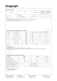 WP117GYWT Datasheet Page 2