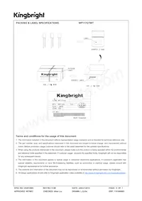 WP117GYWT Datasheet Pagina 5