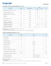 WP132XYD Datasheet Page 2