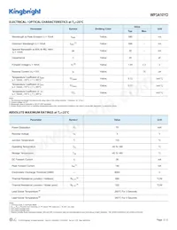 WP3A10YD Datasheet Page 2