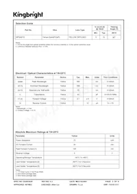 WP3A8YD Datasheet Page 2