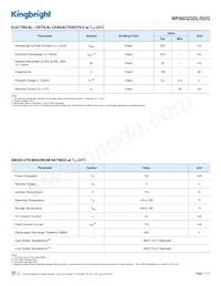 WP5603ZGDL/SD/G Datasheet Pagina 2