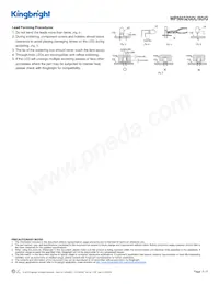 WP5603ZGDL/SD/G Datasheet Pagina 5