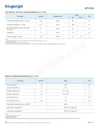 WP57GGD 데이터 시트 페이지 2