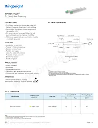 WP710A10GD5V Datenblatt Cover