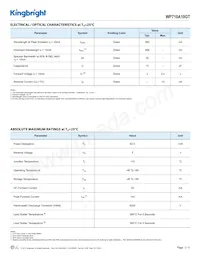 WP710A10GT Datasheet Page 2