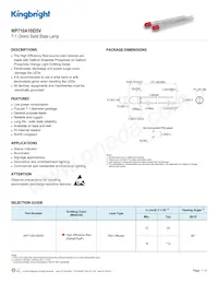 WP710A10ID5V Datasheet Cover