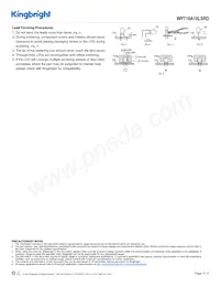 WP710A10LSRD Datasheet Page 5